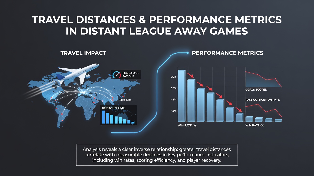 Travel Distances and Their Bearing on Performance Metrics in Distant League Away Games